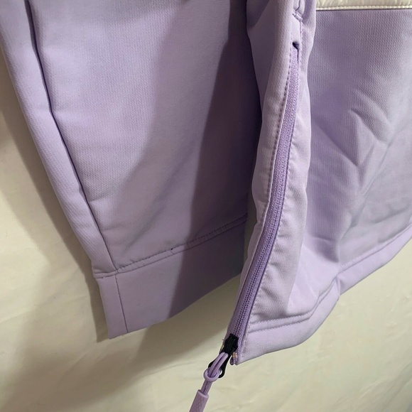 Spyder Womens NWT Glissade Hybrid Anorak Insulator Jacket  Purple/White S or XL - Picture 8 of 8